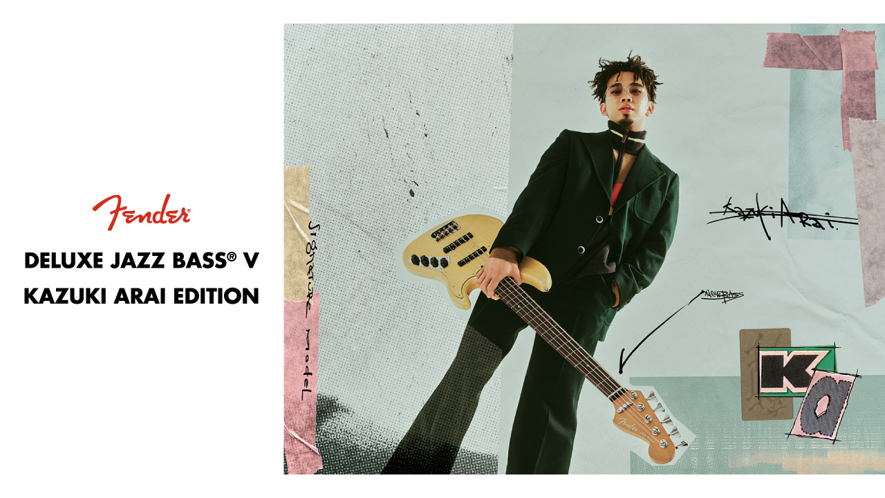 Fender DELUXE JAZZ BASS® V KAZUKI ARAI EDITION | クロサワ楽器店