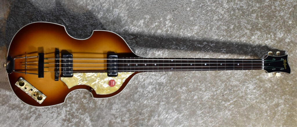 60's British Invasion Soundが横浜に！Hofner Bass展開中