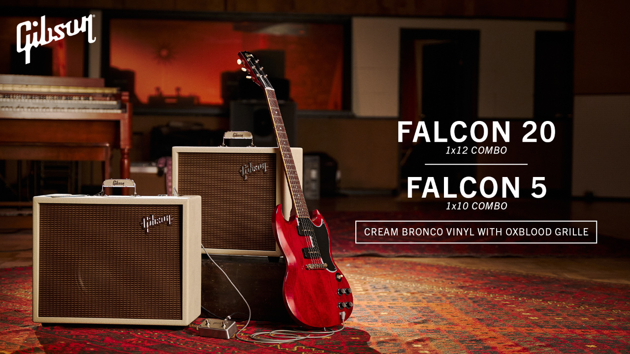 往年のヴィンテージ・トーンを再現する 真空管アンプ『Gibson Falcon