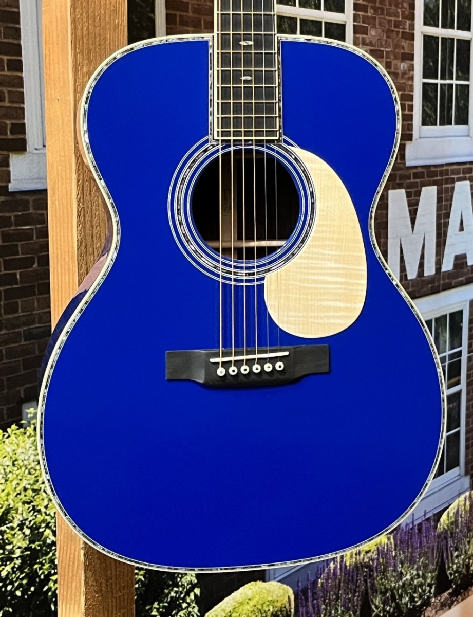 Martin CTM 000-45 Midnight Blue | クロサワ楽器店公式ブログ