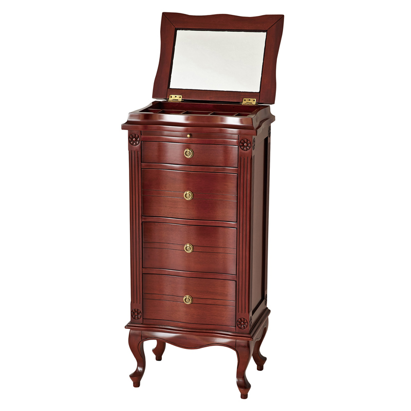 アンティーク ミラー付チェスト4段 | 株式会社クロシオ｜クロシオ