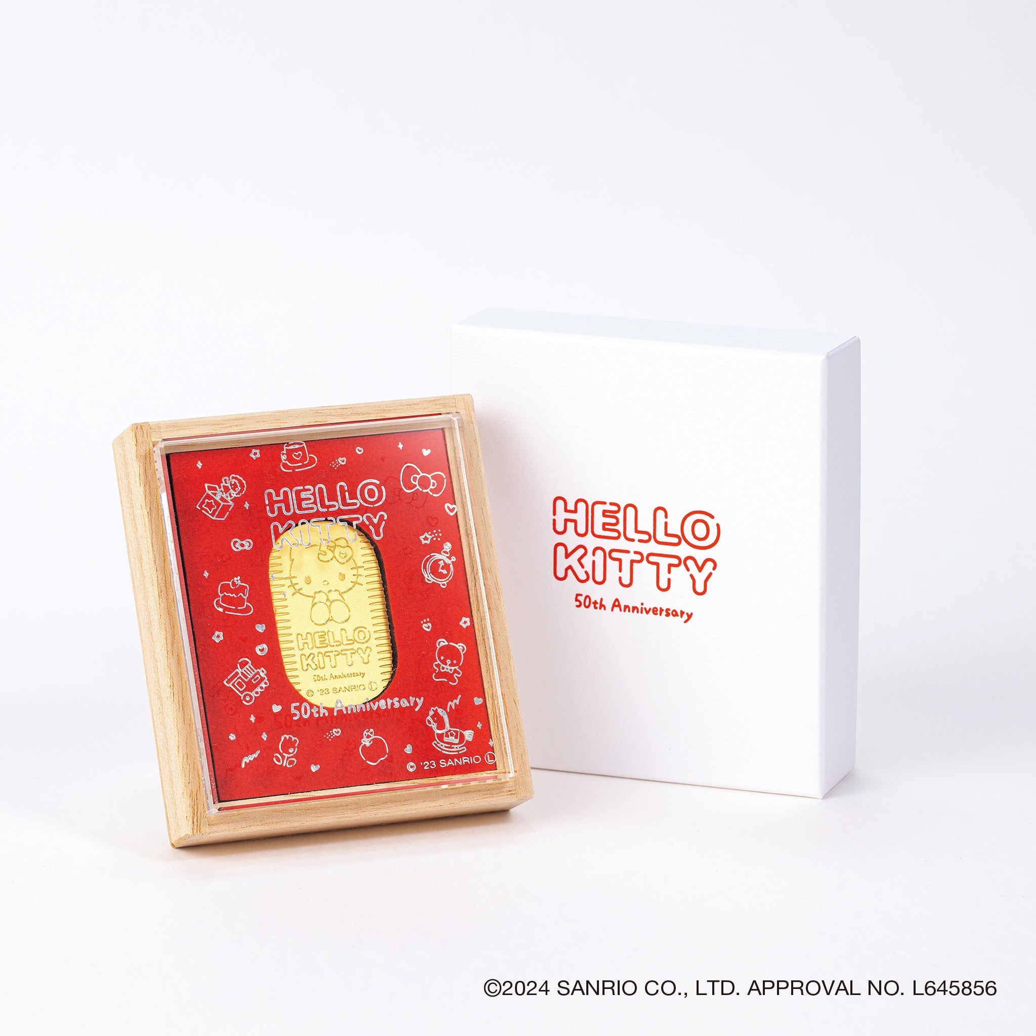 限定レア】ハローキティ45周年記念純金開運小判 アウトレット ハロー