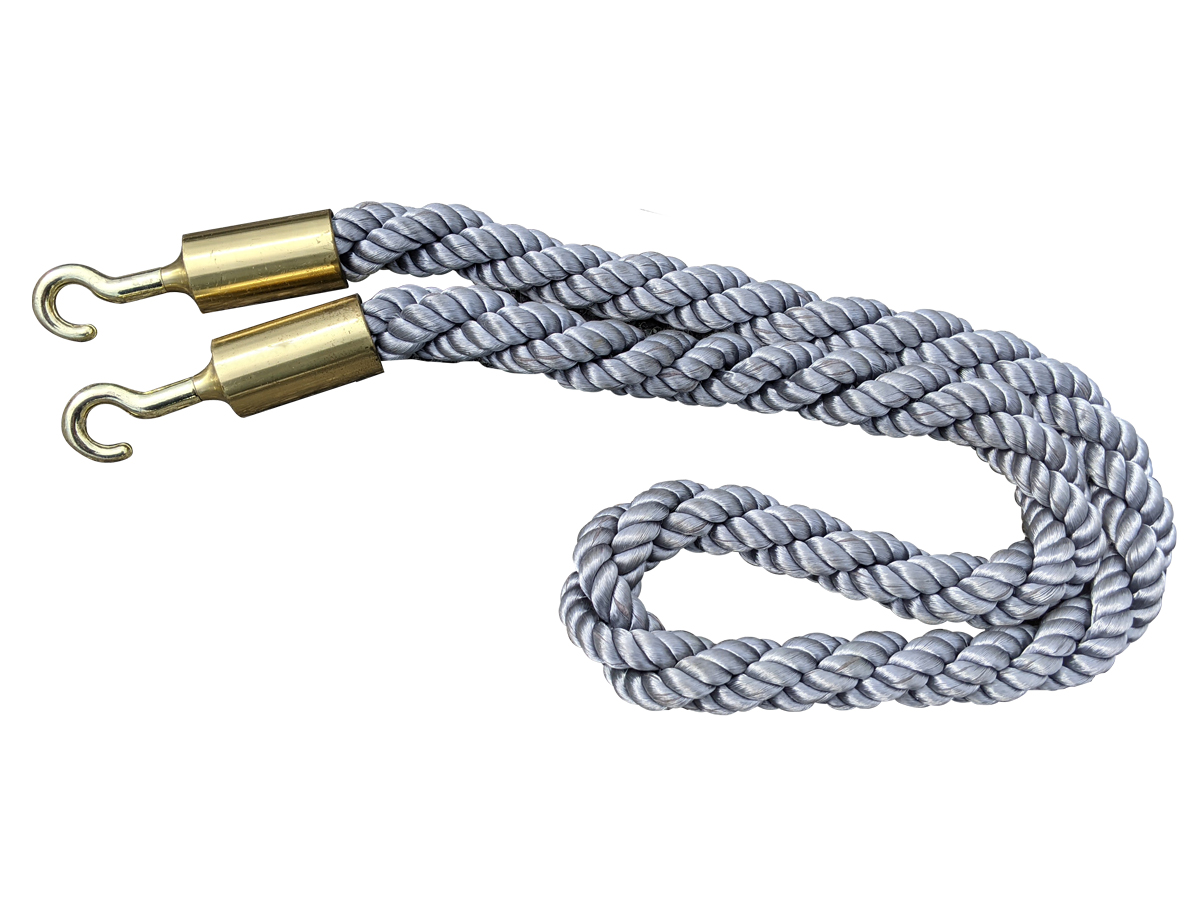 ポールパーテーション7本ロープ6本付UNION製