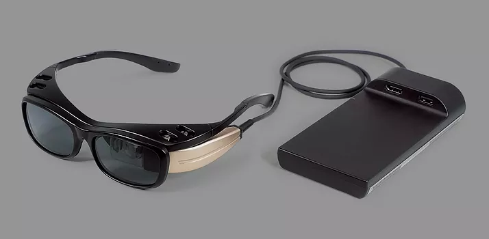 網膜捜査型レーザアイウェア RETISSA DisplayⅡ