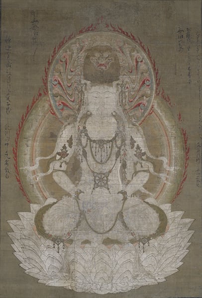 高山寺の仏眼仏母像（国宝）（こうざんじのぶつげんぶつもぞう（こく