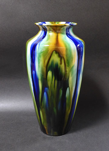 六代 清水六兵衛 三彩 花瓶 ＜共箱＞ | 【骨董品買取】日本全国対応