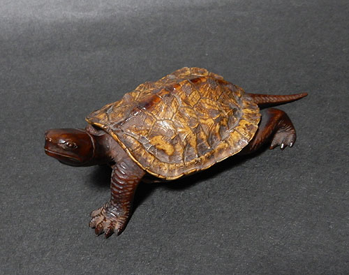 鉄製 亀 龟 かめ 置物 工芸品 骨董 鋳物 古董 縁起物 カメ turtle 置物