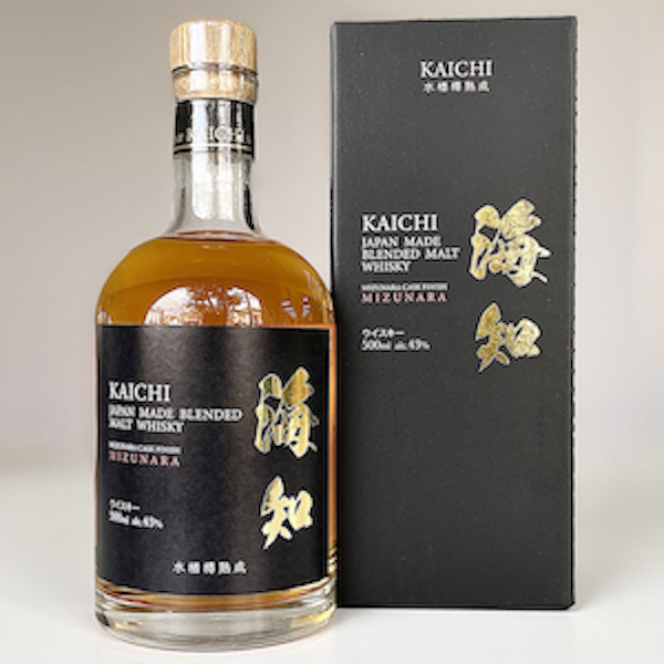 海知 KAICHI ウイスキー 【メーカー公式】500ml ミズナラ樽 ブレン