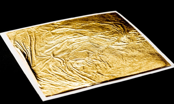 金箔 5.5cmサイズ 24k 純金箔 100枚以上 金箔 5.5cmサイズ 24k 純金箔