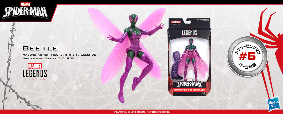 マーベル・コミック』【ハズブロ アクションフィギュア】6インチ