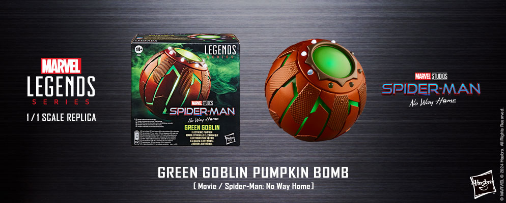 MARVEL スパイダーマン グリーンゴブリン パンプキンボム マーベル