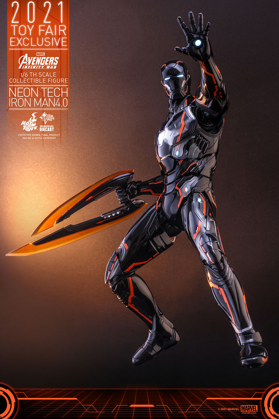 ホットトイズMMS597D39 アイアンマン マーク50 ネオンテック