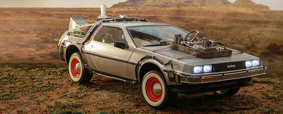 ホットトイズ バックトゥザフューチャーPART3 デロリアン 新品未開封