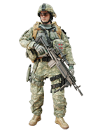 絶版品】ホットトイズ HOTTOYS ミリタリー フィギュア 4体セット 絶版