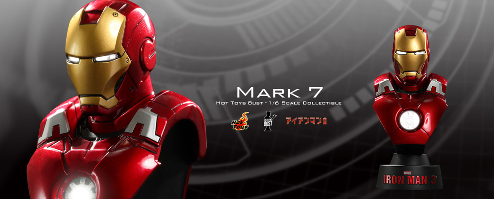 ホットトイズ・バスト】『アイアンマン3』1／6スケールバスト