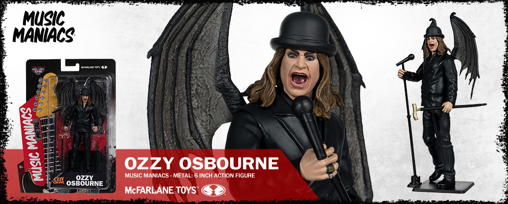 オジーオズボーン フィギュア ナックルボンズ社製 新品 箱に難あり