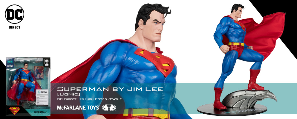 ◇DCスーパーマン コミック版 スタチュー マンオブスティール DC