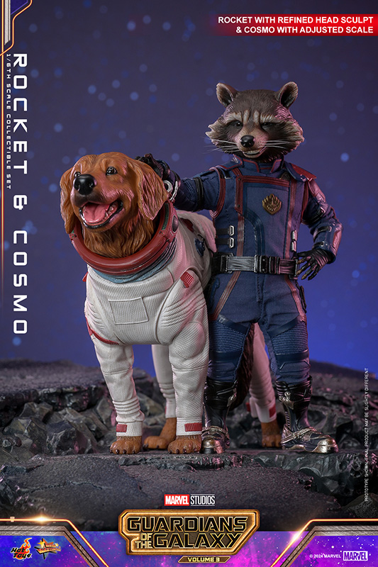 エンドゲーム ガーディアンズオブギャラクシー ロケット ホットトイズ