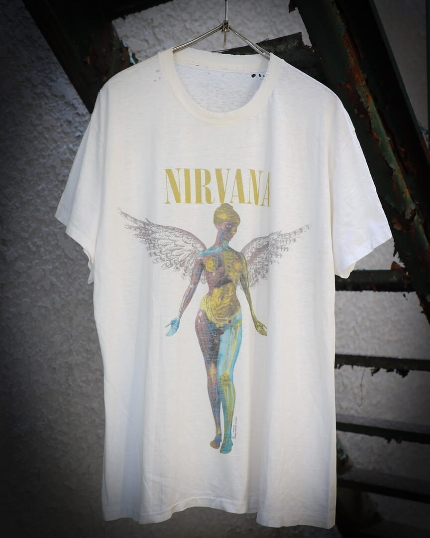 バンTの基本にして至高。ニルヴァーナのヴィンテージTシャツがアンド
