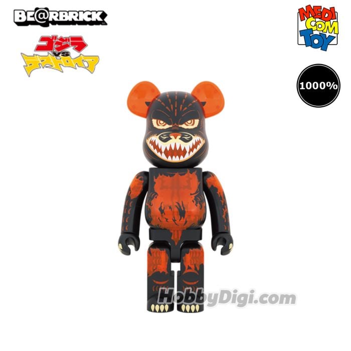 BE@RBRICK ゴジラ (メルトダウン：クリアオレンジVer) 1000％ BE