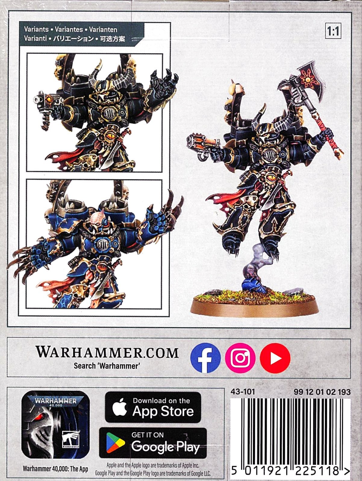 CHAOS LORD WITH JUMP PACK