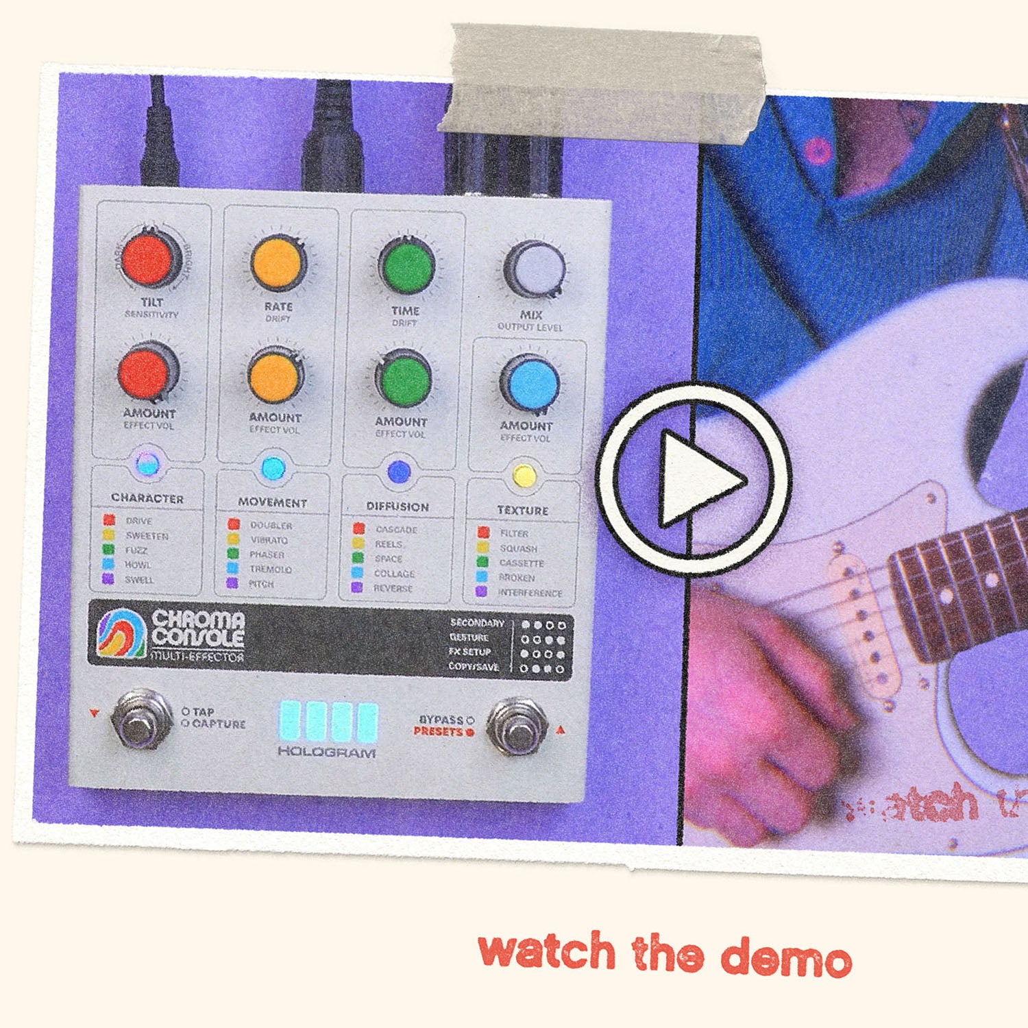 ギター Hologram Chroma Console ギター Chroma Console HOLOGRAM