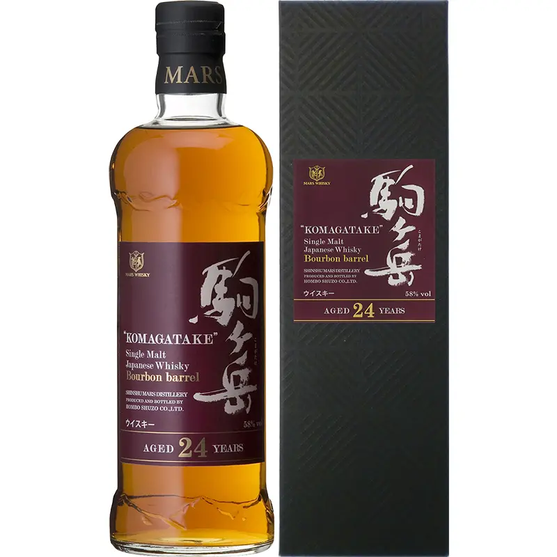 シングルモルト駒ヶ岳 バーボンバレル 24年 | ジャパニーズウイスキー