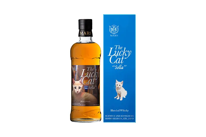 ブレンデッドウイスキー The Lucky Cat Solla | 新商品 | 本坊酒造