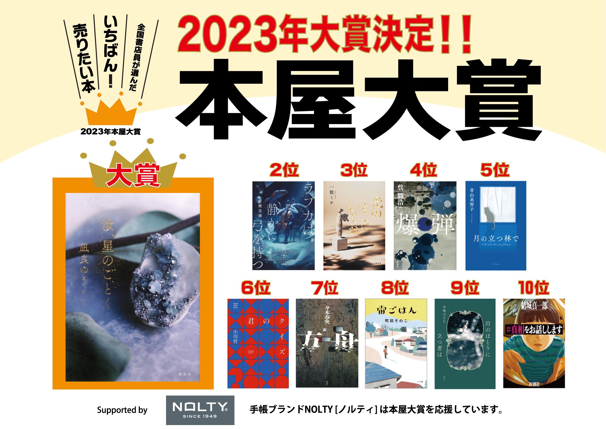 本屋大賞 2004年〜2008年 大賞〜10位 64冊セット 2008年 第5回本屋大賞