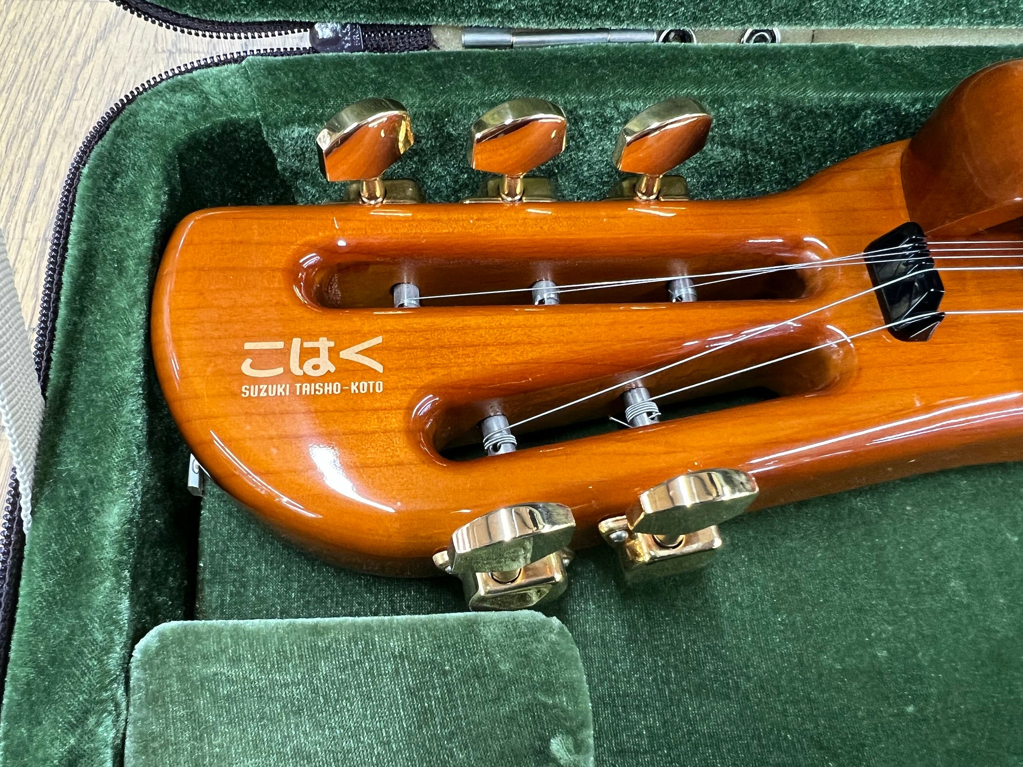 SUZUKI 電気大正琴 こはく ソプラノ CHK-1 専用ケース付き SUZUKI 電気