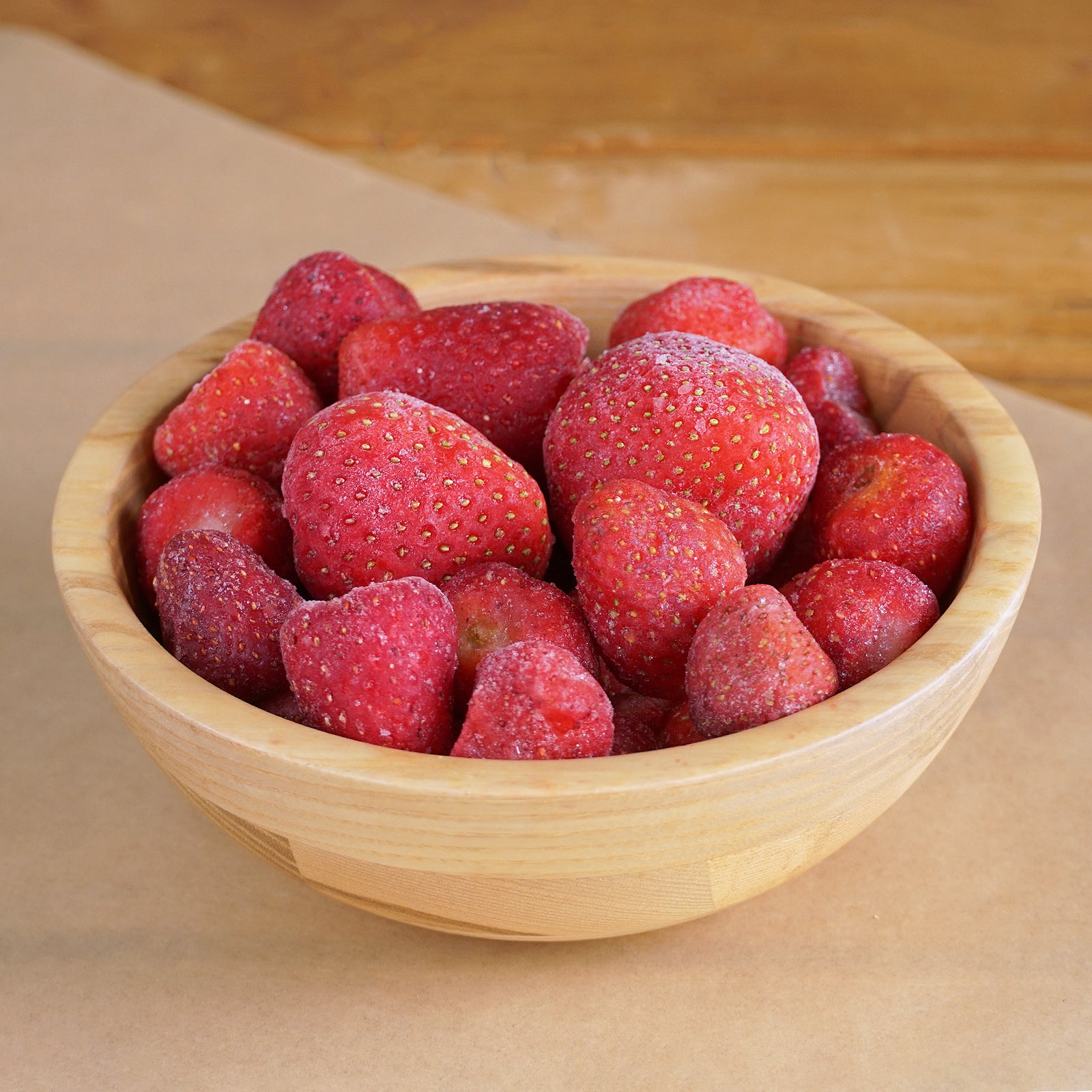 オーガニック 冷凍 ストロベリー ホール 化学物質不使用 (300g