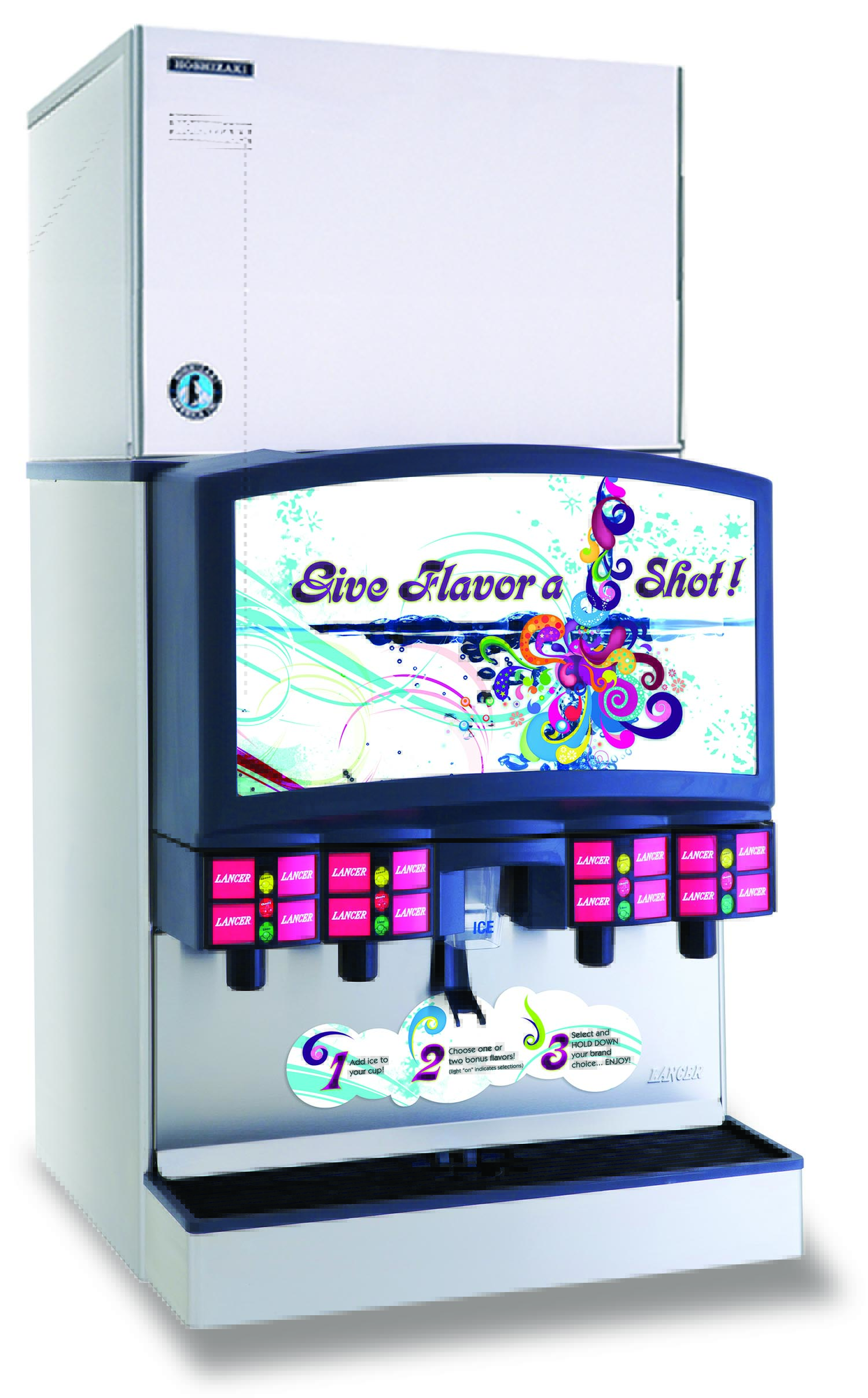KMD-530MRH with URC-5F, Crescent Cuber Icemaker, Remote-cooled