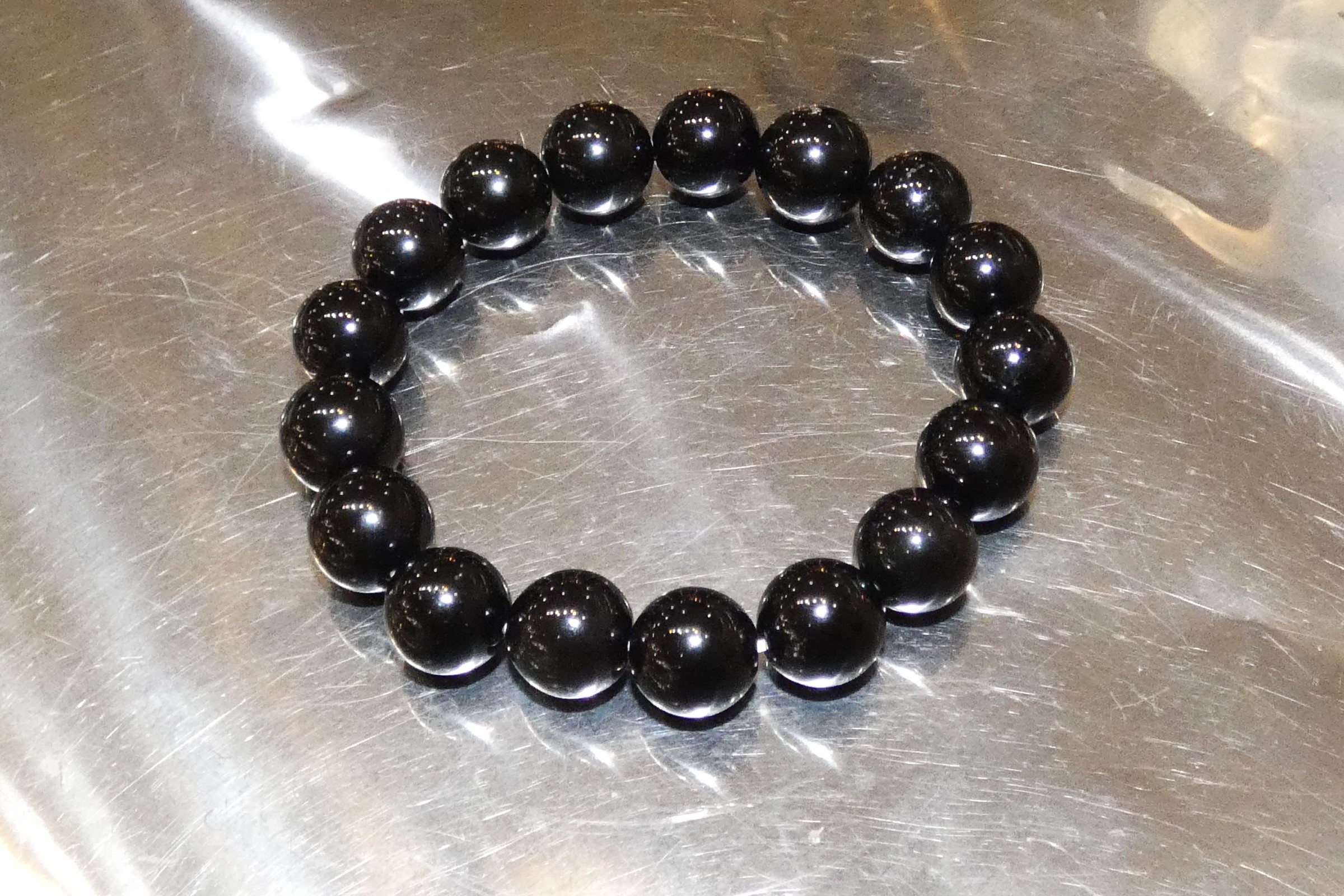 M12☆特別ご奉仕☆最強の魔除け♠︎破邪石【チベットモリオン『天然黒