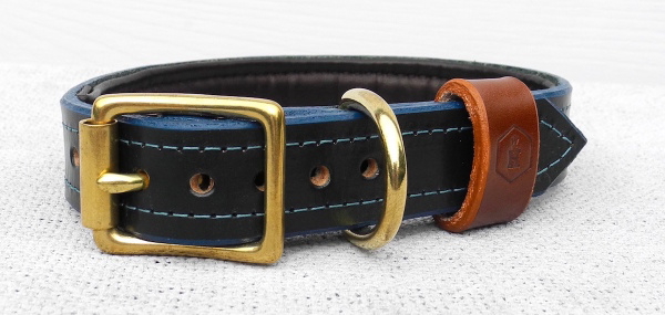 革製犬用首輪｜HOUNDWORTHY モノグラムラグジュアリーブライドルレザー