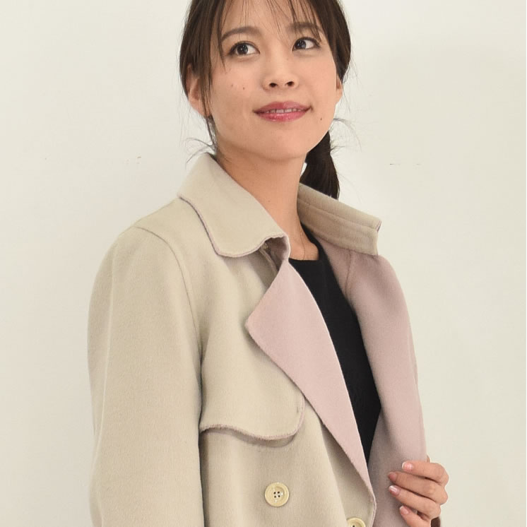 30%OFF 会員価格適用外】MONCADA カシミヤ コート ダブルフェイス 2WAY