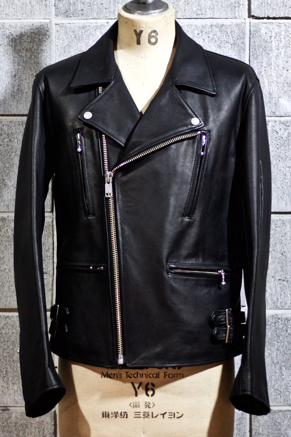 blackmeans - 945-71TJ44-5 (BLACK/SILVER ZIP) | HAZE