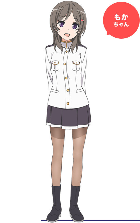 知名 もえか ｜ CHARACTER | 「劇場版 ハイスクール・フリート」公式