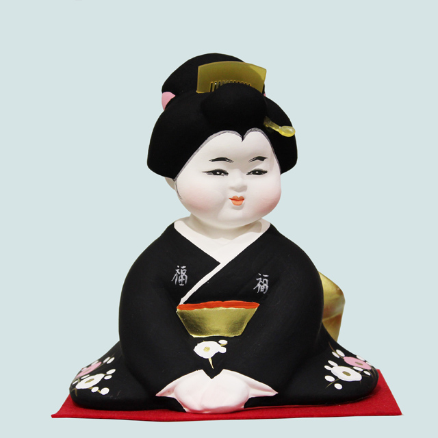お福さん（ミニ） | 後藤博多人形株式会社