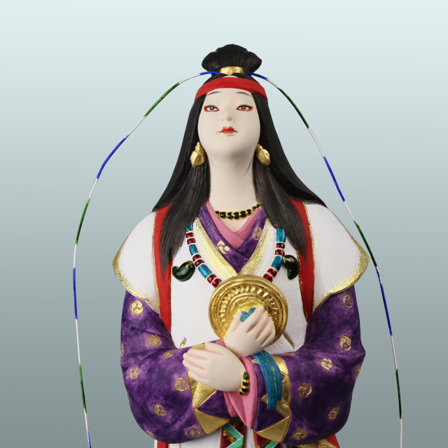 土鈴 川崎幸子作 博多人形 卑弥呼 土鈴 川崎幸子作 博多人形 卑弥呼