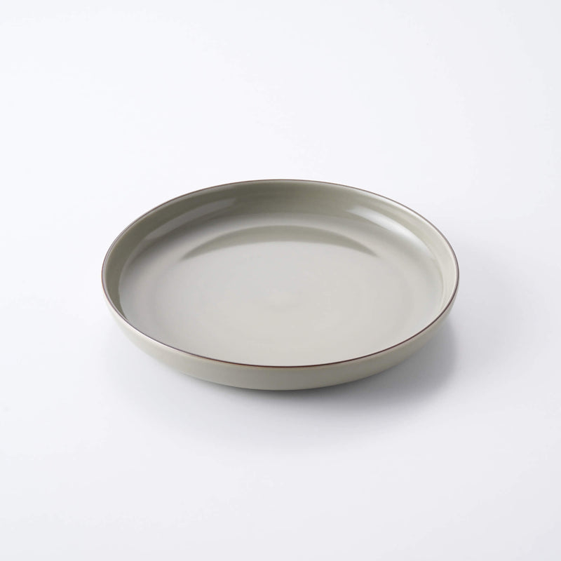DAYS 23cm深皿 サンドグリーンマット | 白山陶器直営オンラインストア