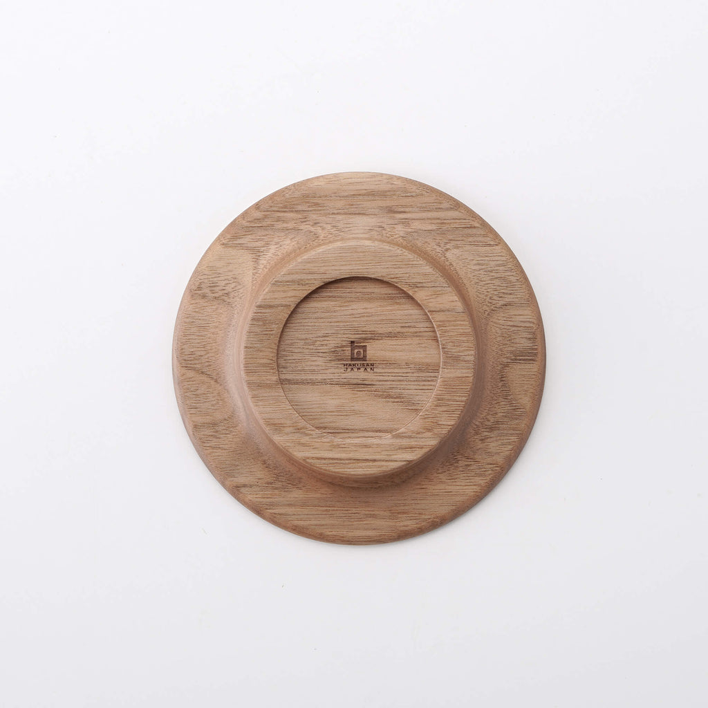 木製茶托 MB型(クルミ) | 白山陶器直営オンラインストア