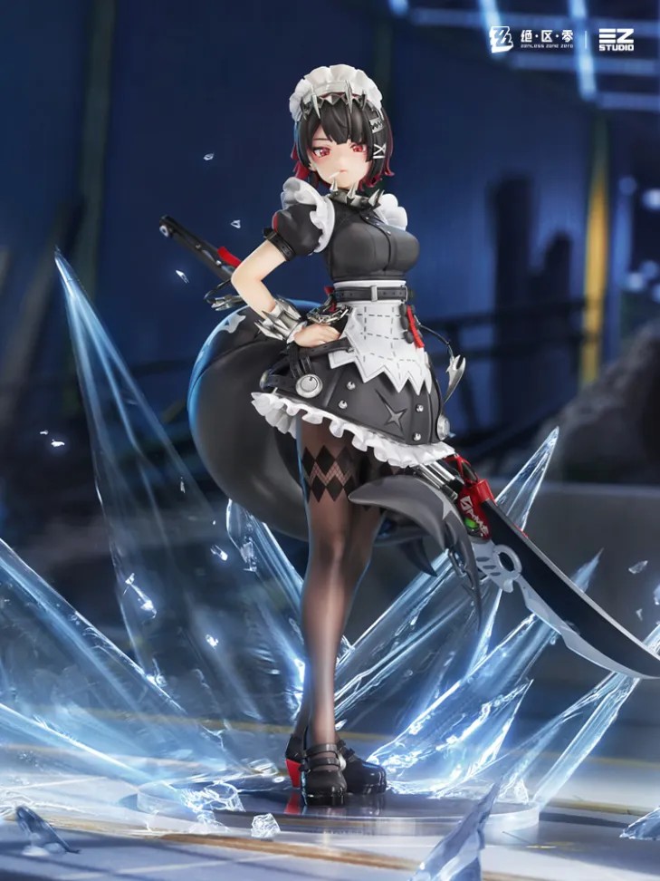 ゼンレスゾーンゼロ エレン・ジョー 1/7 フィギュア 特典キーホルダー