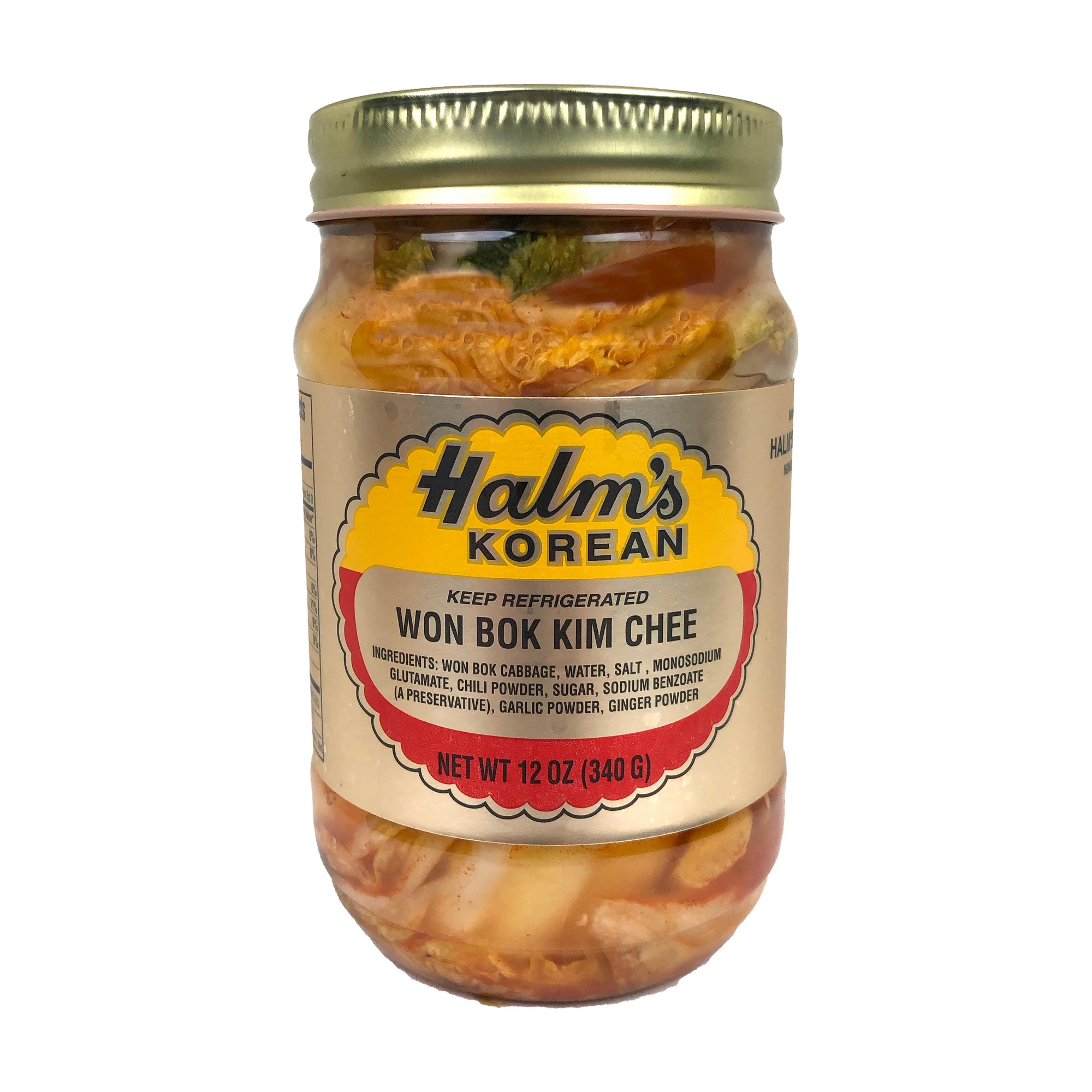Halm's Won Bok Kim Chee - Halms