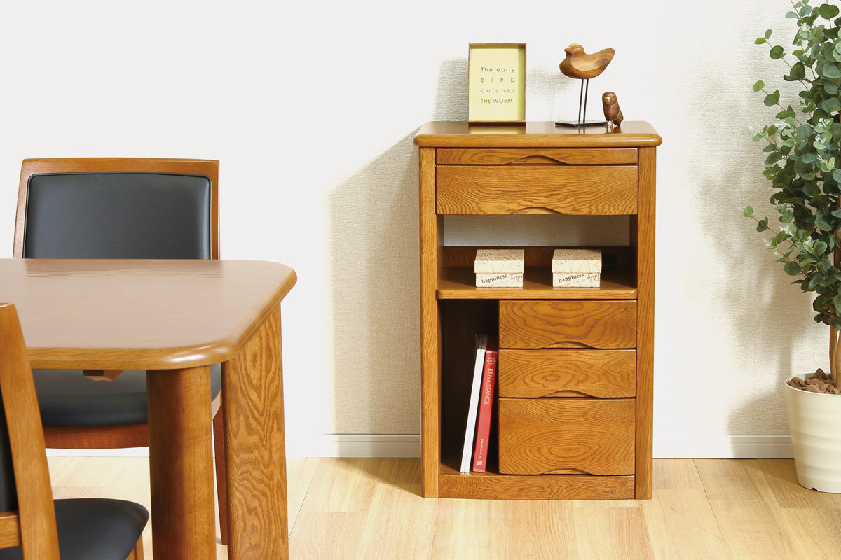 FURANO』富良野民芸 チェスト キャビネット 本棚 飾棚 RWche19 FURANO