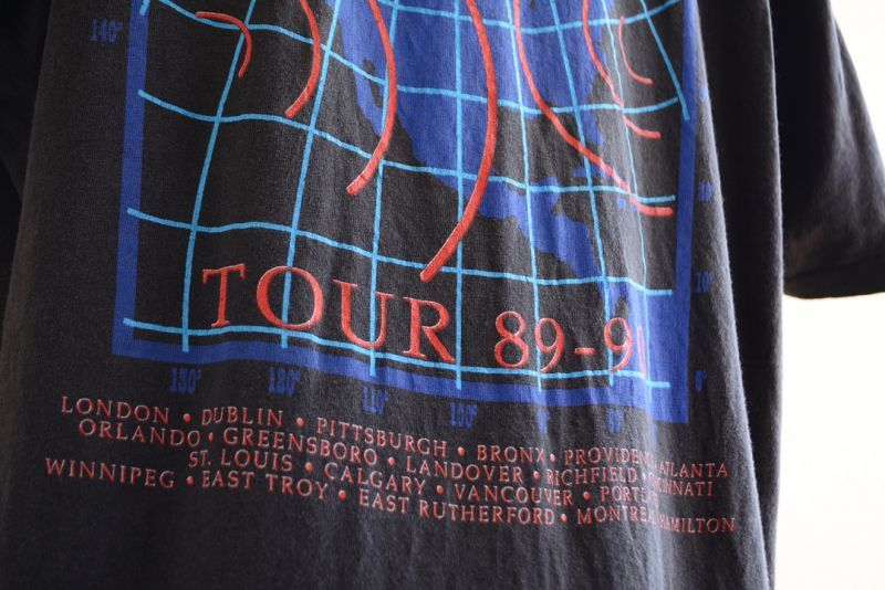 1980s BILLY JOEL STORM FRONT 89-90 Tour Tシャツ 表記XL - 古着屋