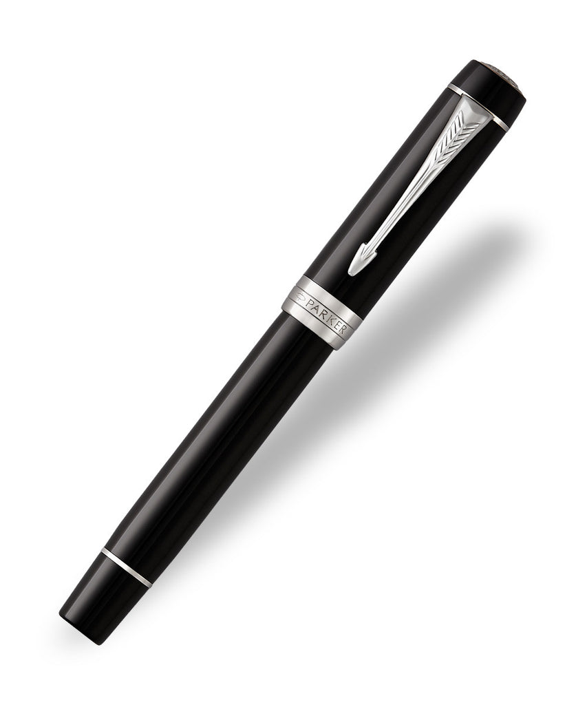 Parker Duofold Classic International Fountain Pen - Black with