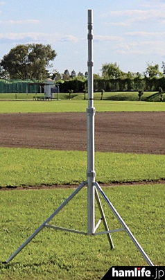 強靱な仕上がりで突風への耐力を向上＞第一電波工業、伸縮ポール