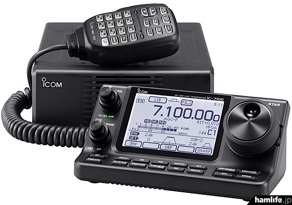 無線ショップが公表＞アイコムのHF～430MHz帯オールモード機「IC-7100