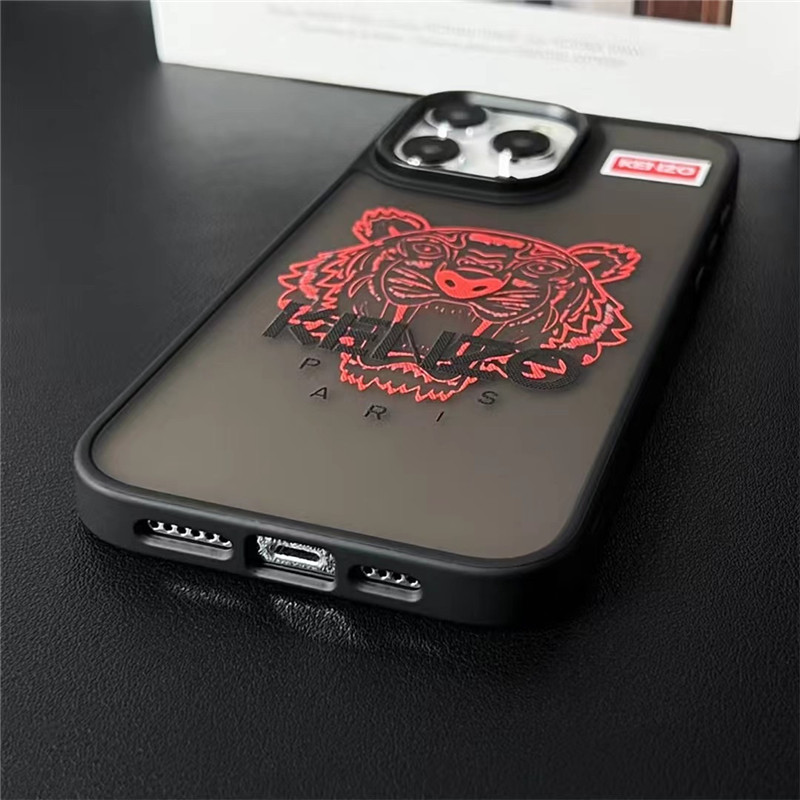 kenzo iphone15/15pro ケース おしゃれ iphone 黒 に 合う ケース