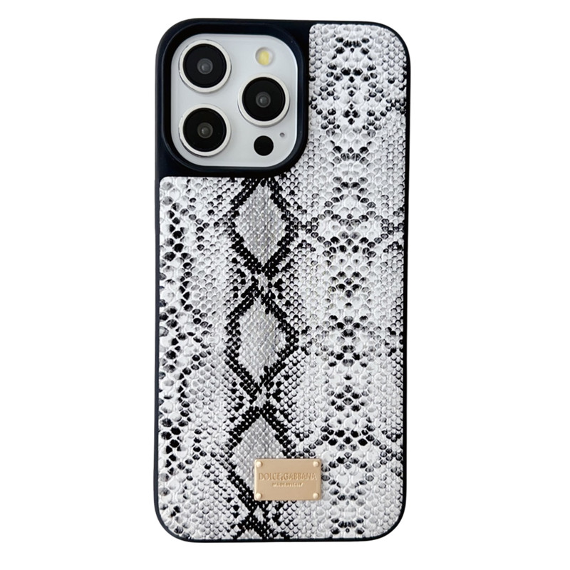 ドルチェ & ガッバーナ iphone16/16pro ケース 蛇柄 iphone15/15plus